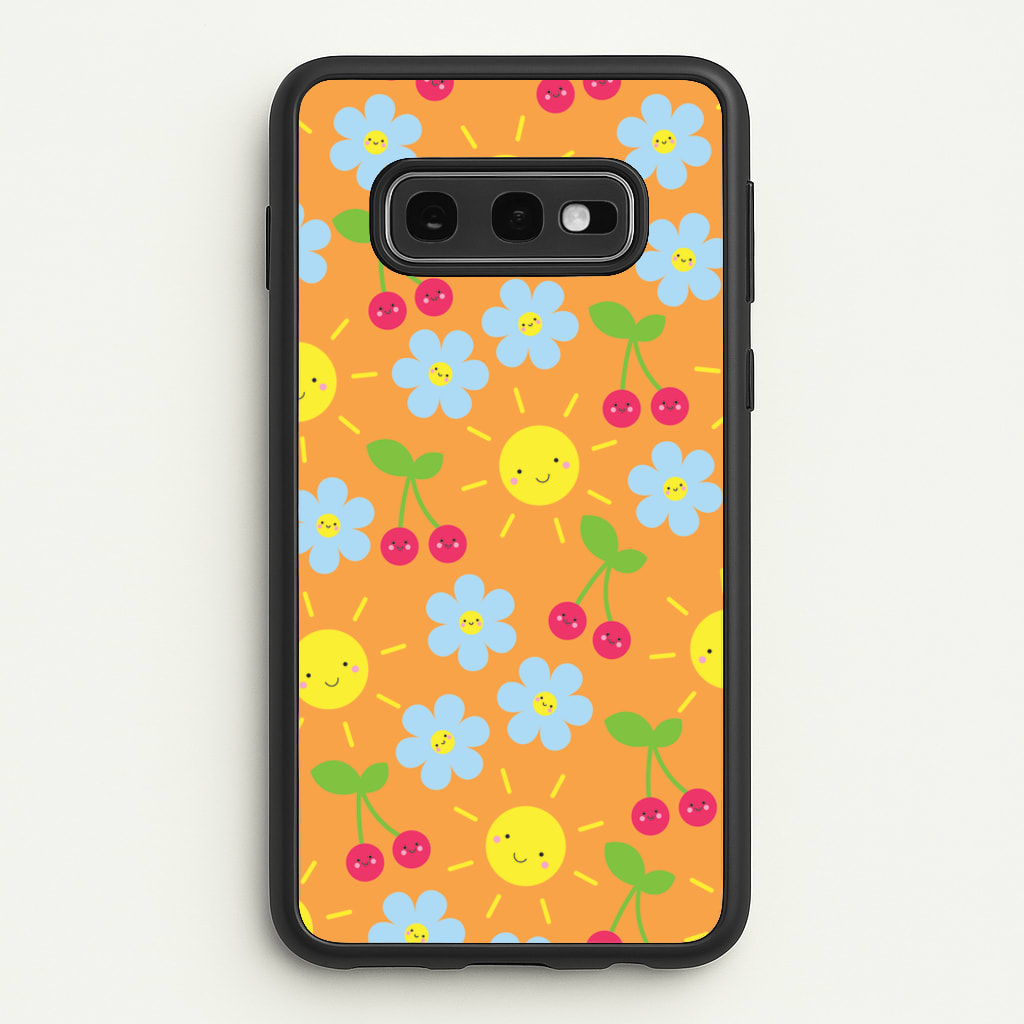 Vibey Pattern - Summer - Summer Phone Case for Galaxy S10e