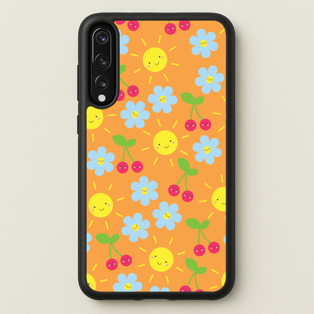 Vibey Pattern - Summer - Summer Phone Case for Huawei P20 Pro