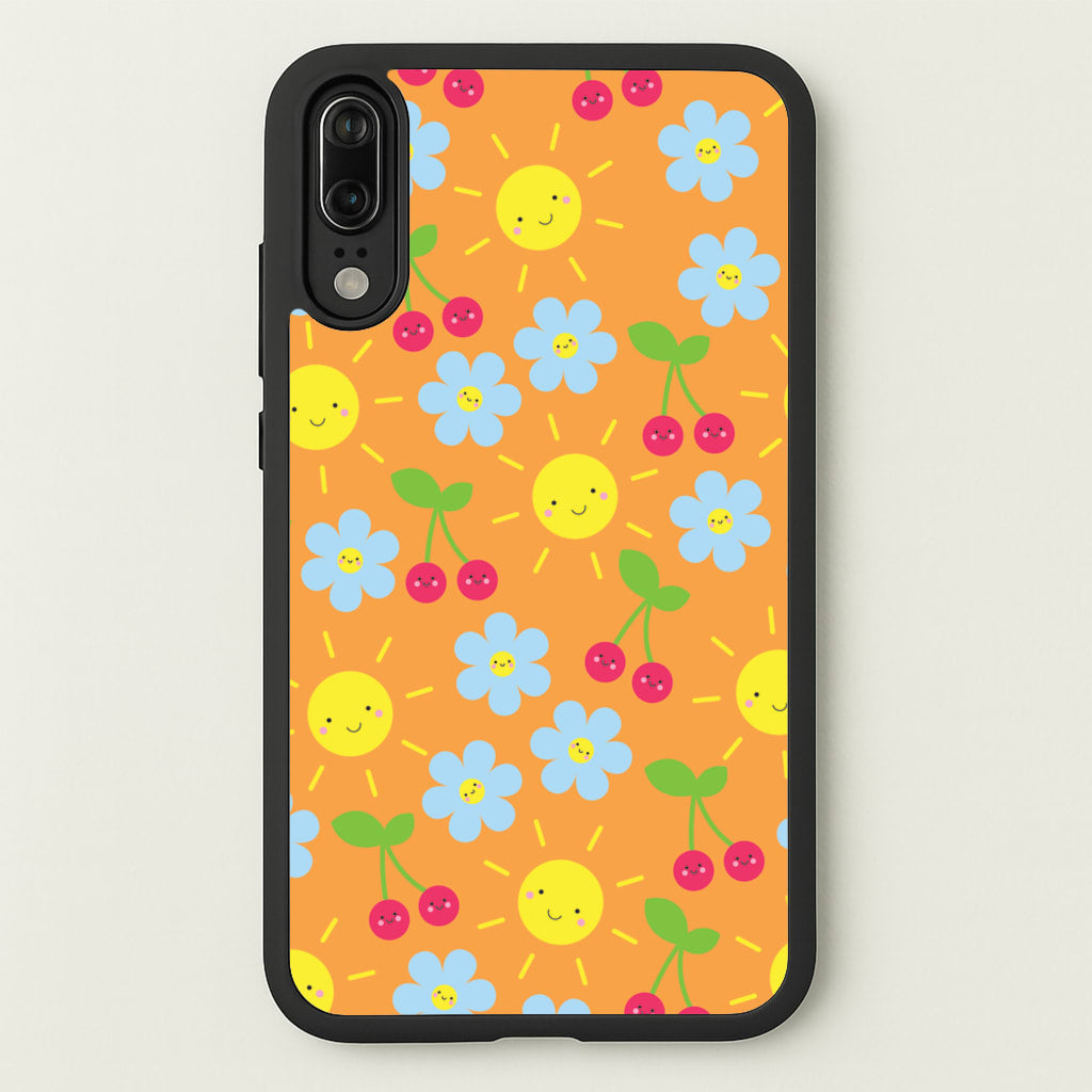 Vibey Pattern - Summer - Summer Phone Case for Huawei P20