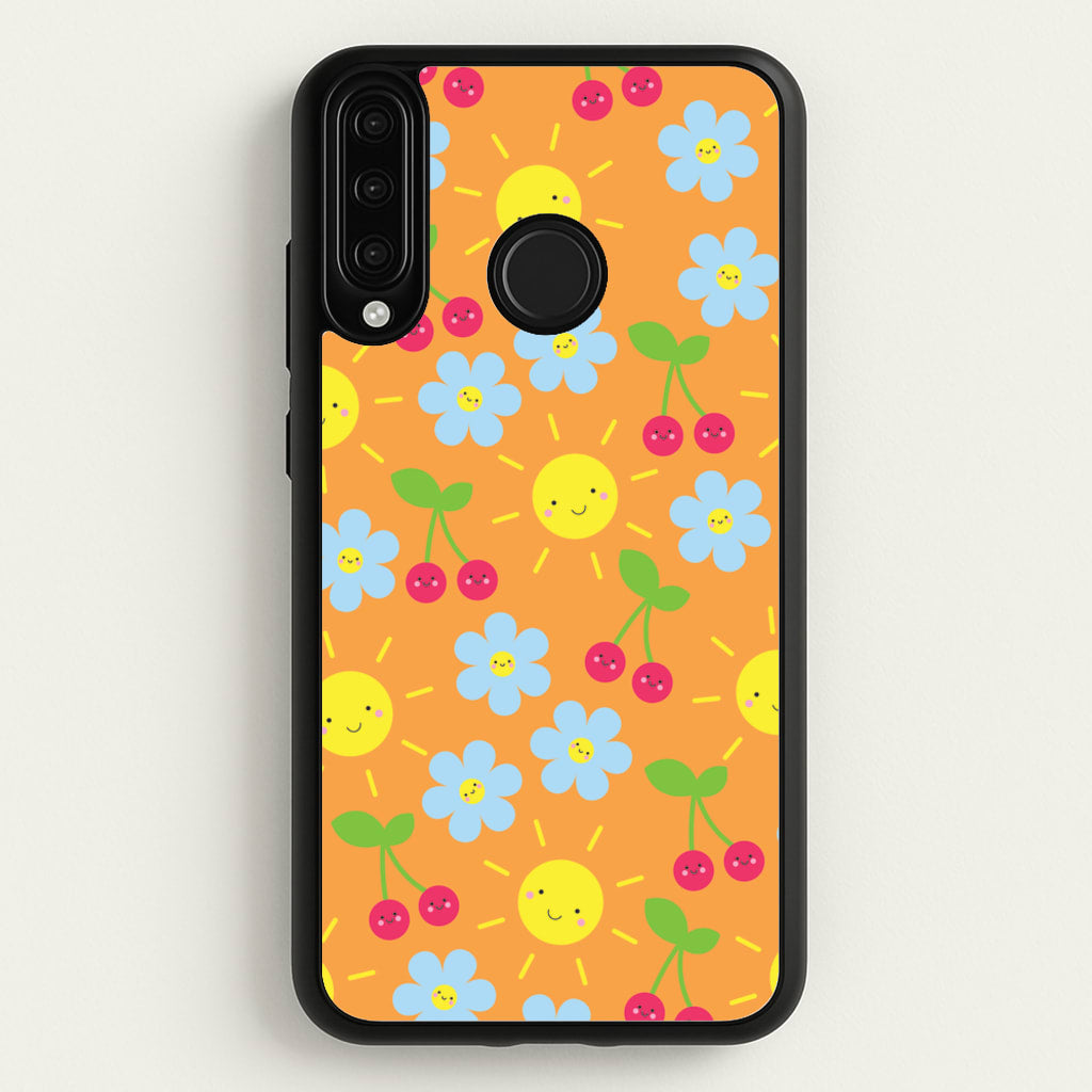 Vibey Pattern - Summer - Summer Phone Case for Huawei P30 Lite