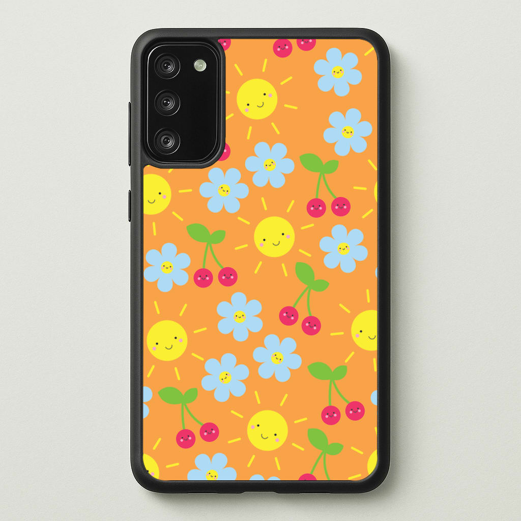 Vibey Pattern - Summer - Summer Phone Case for Galaxy S20