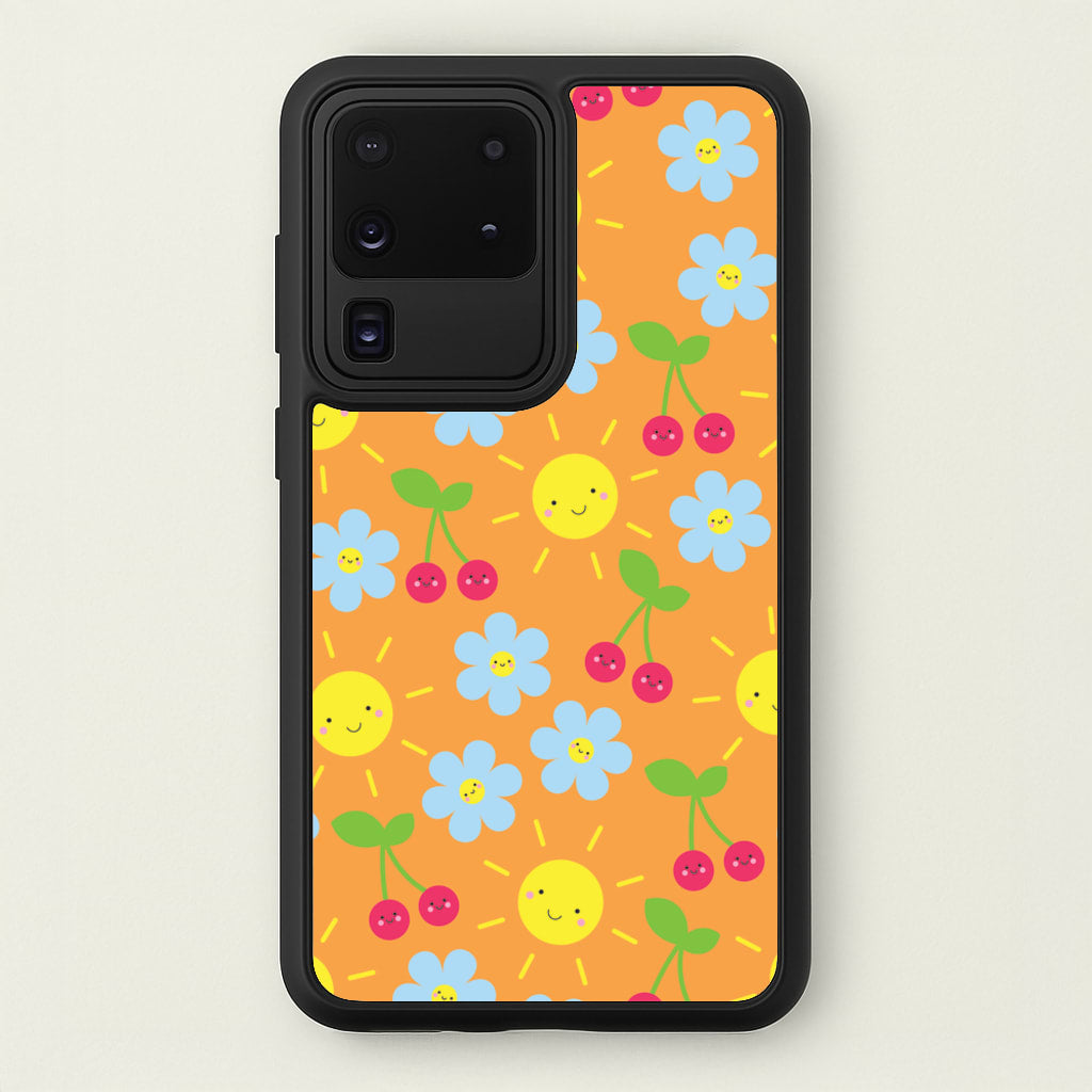 Vibey Pattern - Summer - Summer Phone Case for Galaxy S20 Ultra