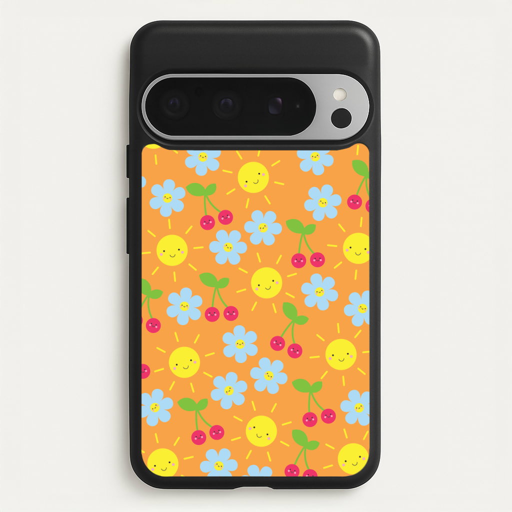 Vibey Pattern - Summer - Summer Phone Case for Google Pixel 9 Pro XL