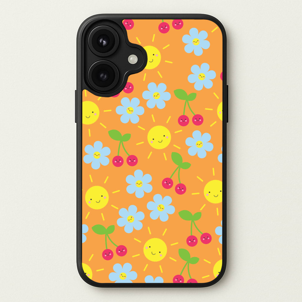 Vibey Pattern - Summer Phone Case for iPhone 17