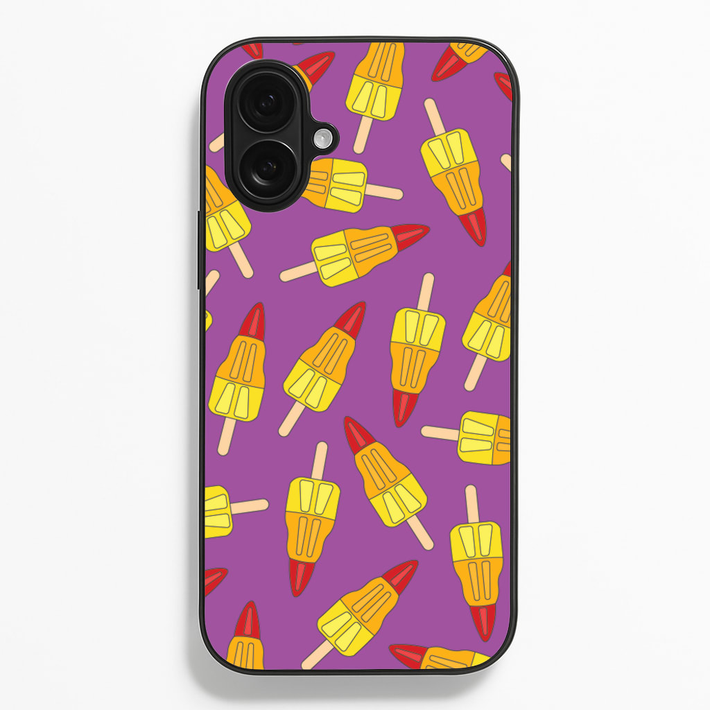 Rockets - Ice Cream Patterns - Summer Phone Case for iPhone 16 Plus