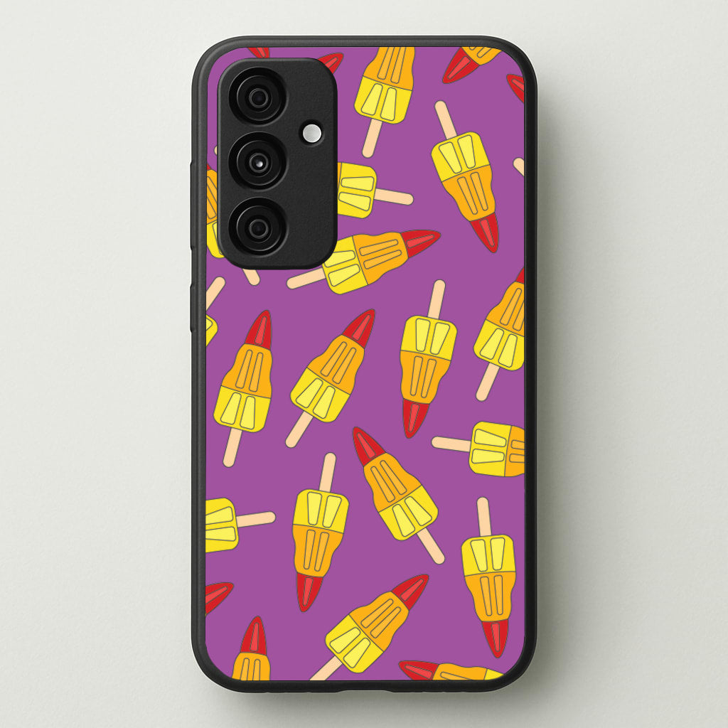 Rockets - Ice Cream Patterns - Summer Phone Case for Galaxy A55