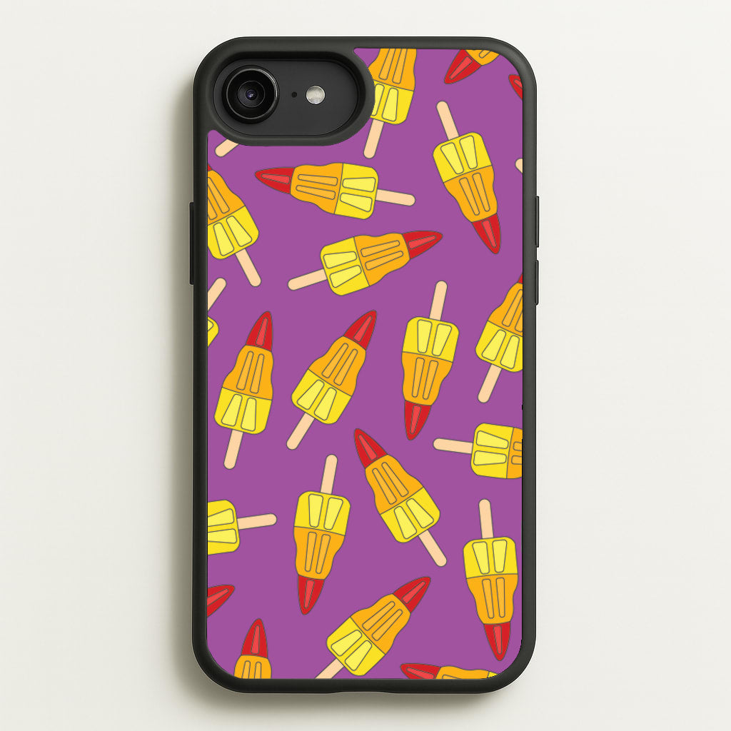 Rockets - Ice Cream Patterns - Summer Phone Case for iPhone 6 Plus / 7 Plus / 8 Plus