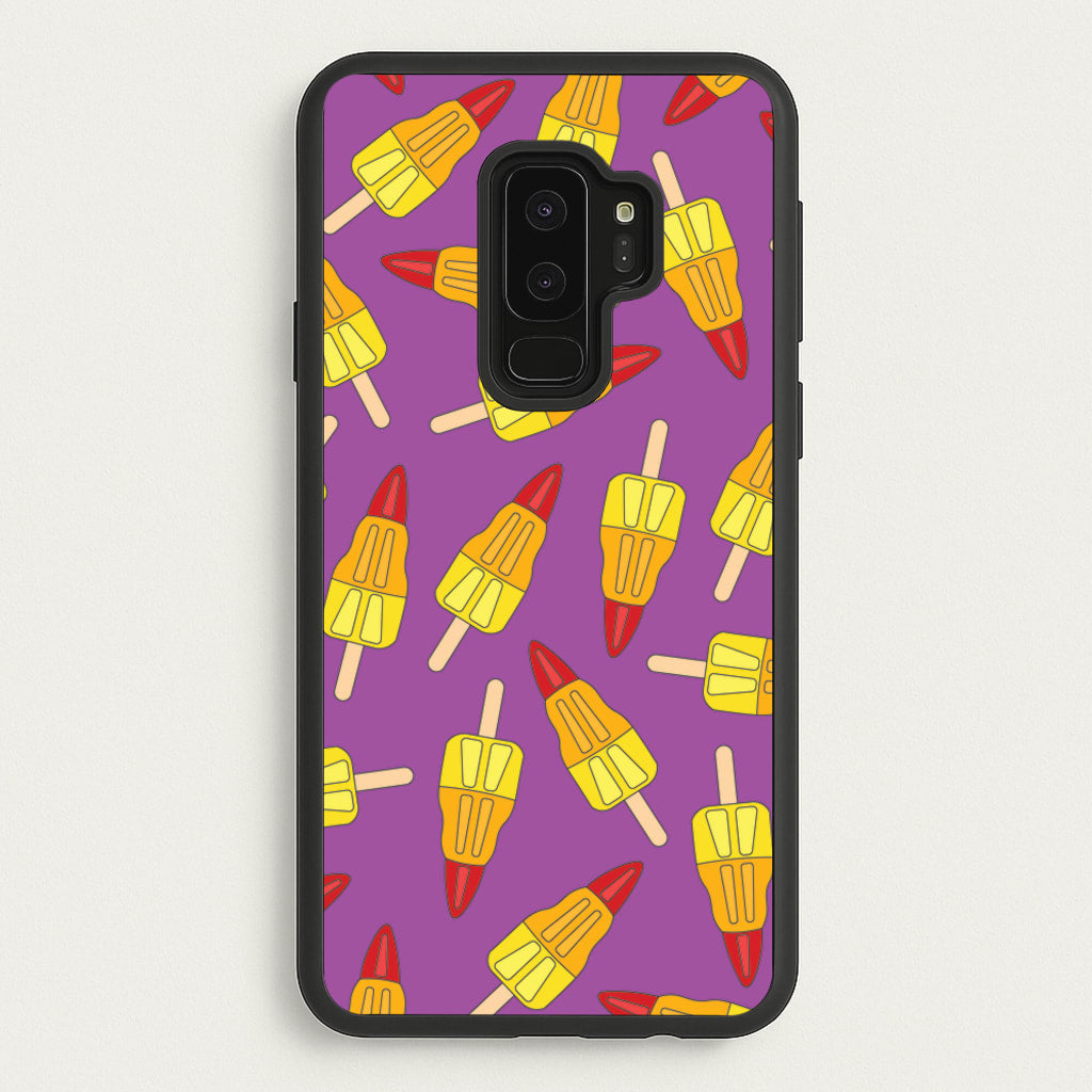 Rockets - Ice Cream Patterns - Summer Phone Case for Galaxy S9 Plus