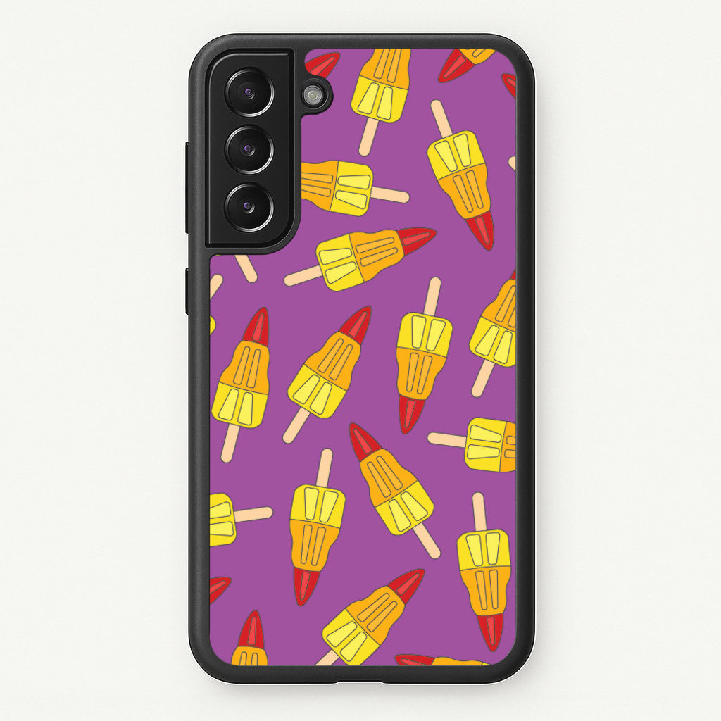 Rockets - Ice Cream Patterns - Summer Phone Case for Galaxy S21FE