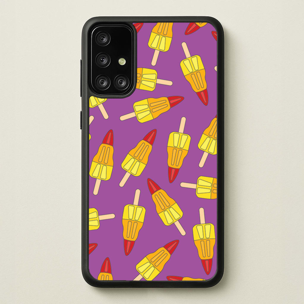 Rockets - Ice Cream Patterns - Summer Phone Case for Galaxy A71