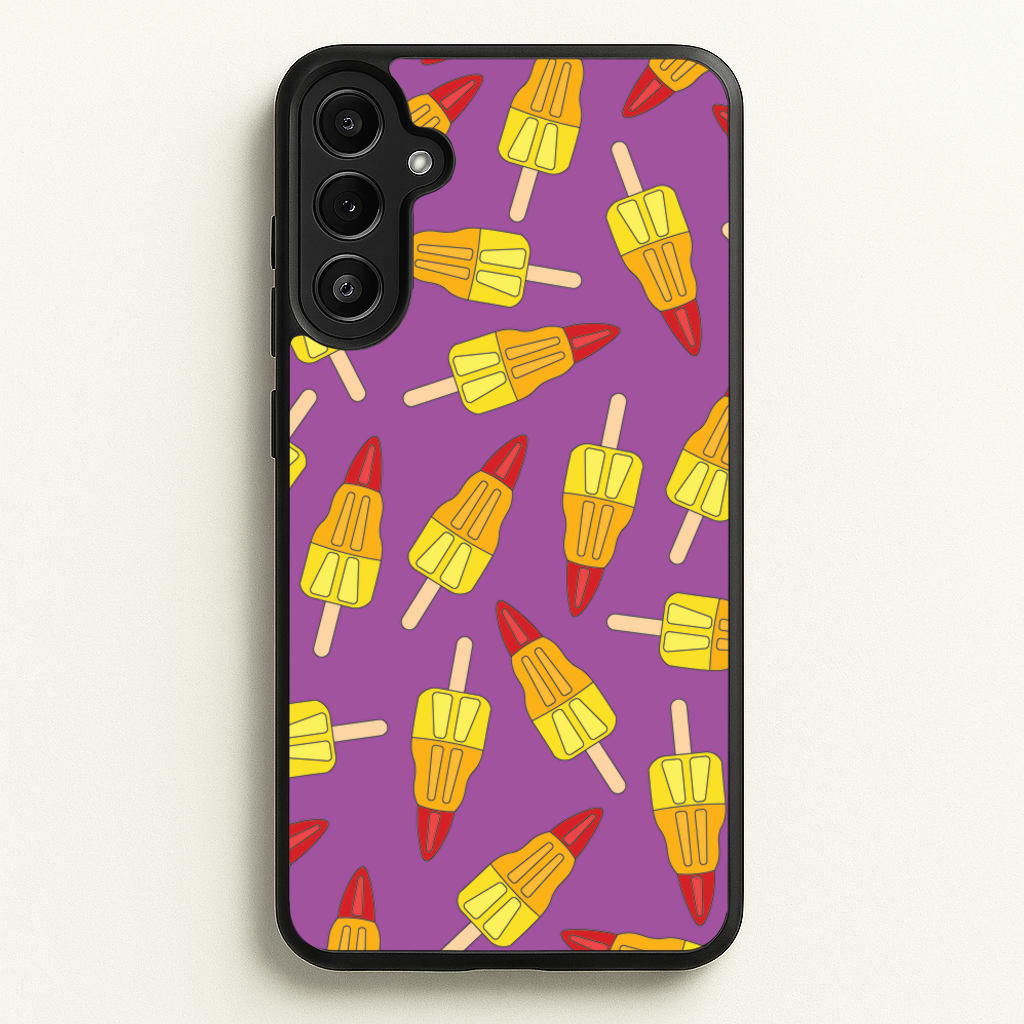 Rockets - Ice Cream Patterns - Summer Phone Case for Galaxy A34