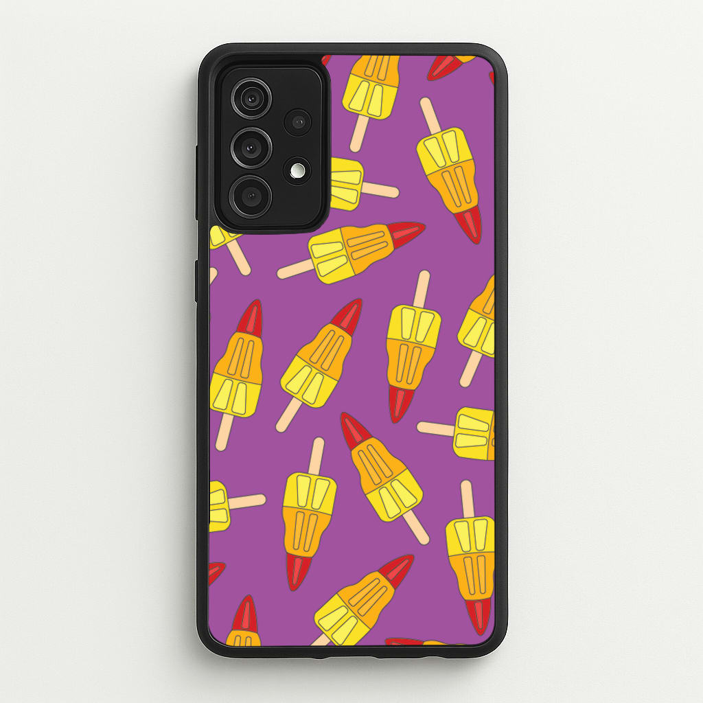 Rockets - Ice Cream Patterns - Summer Phone Case for Galaxy A52 / A52s