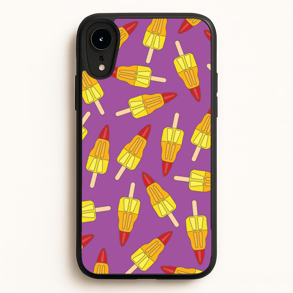 Rockets - Ice Cream Patterns - Summer Phone Case for iPhone XR