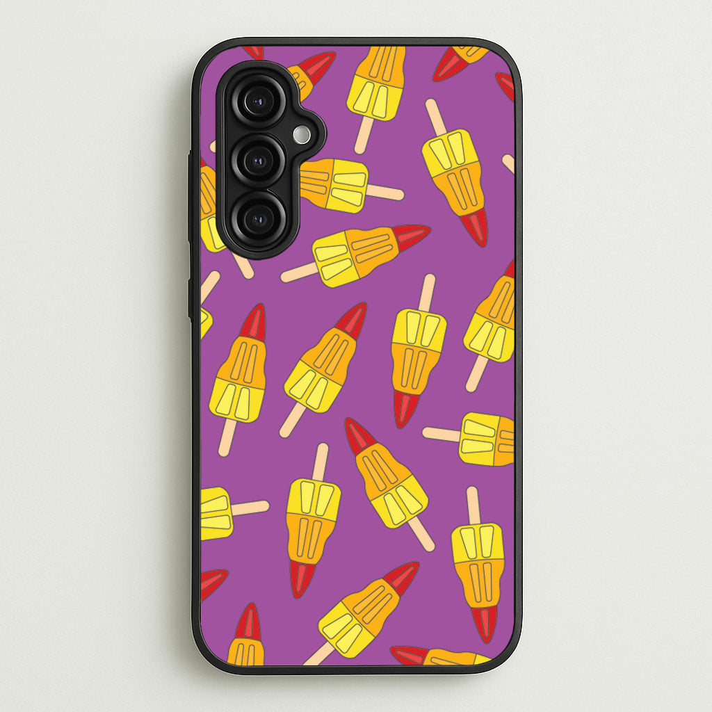 Rockets - Ice Cream Patterns - Summer Phone Case for Galaxy A14