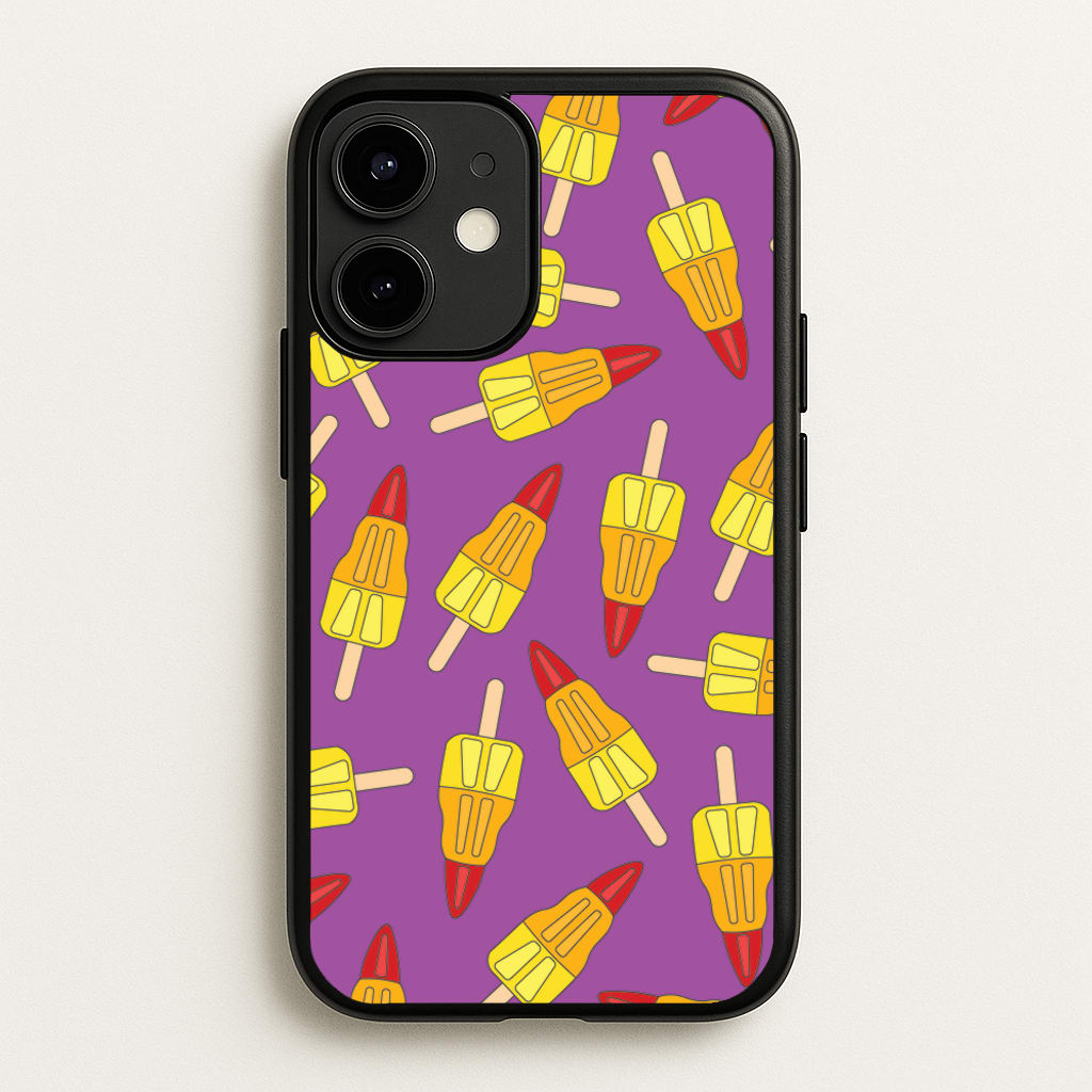Rockets - Ice Cream Patterns - Summer Phone Case for iPhone 12 / 12 Pro