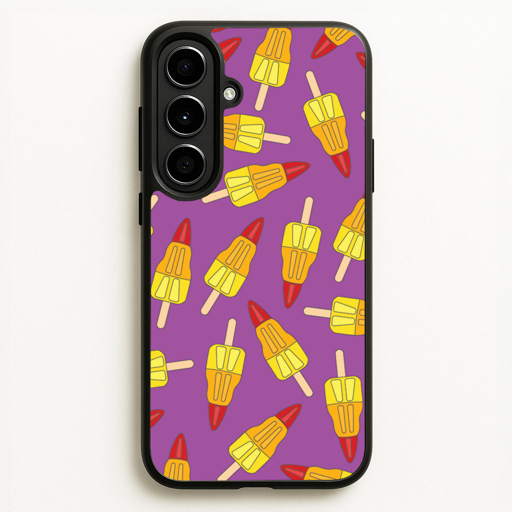 Rockets - Ice Cream Patterns - Summer Phone Case for Galaxy A56