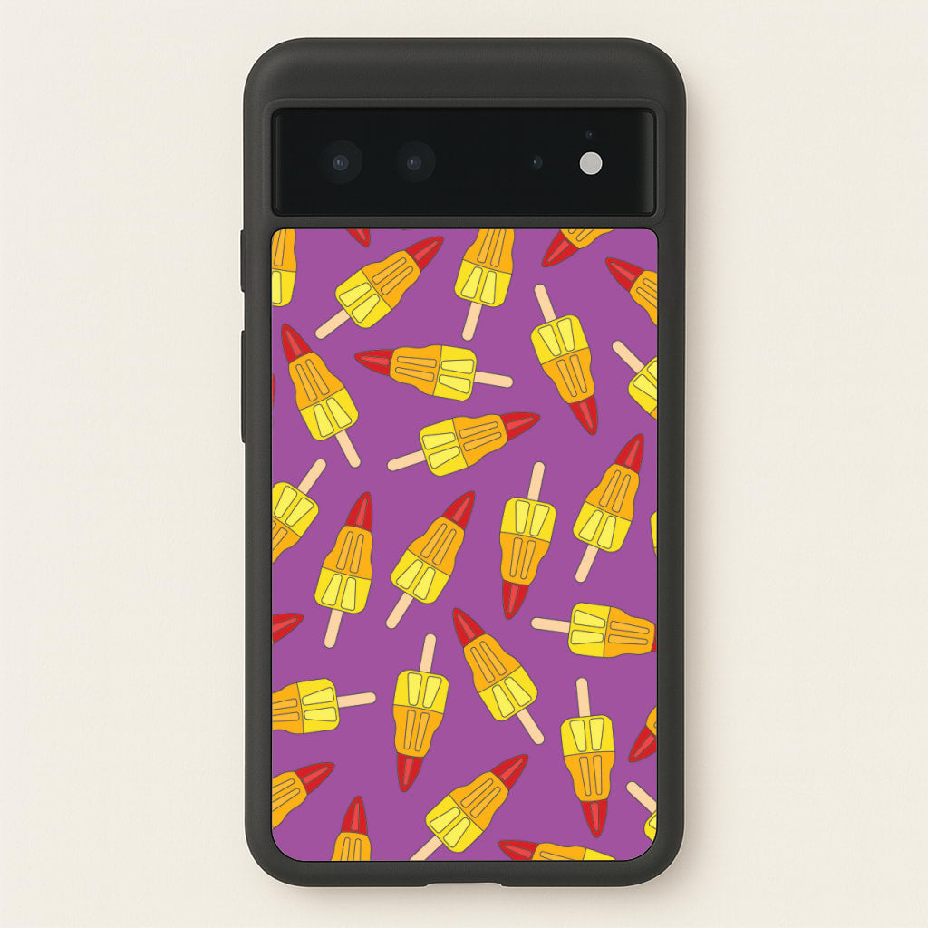 Rockets - Ice Cream Patterns - Summer Phone Case for Google Pixel 6