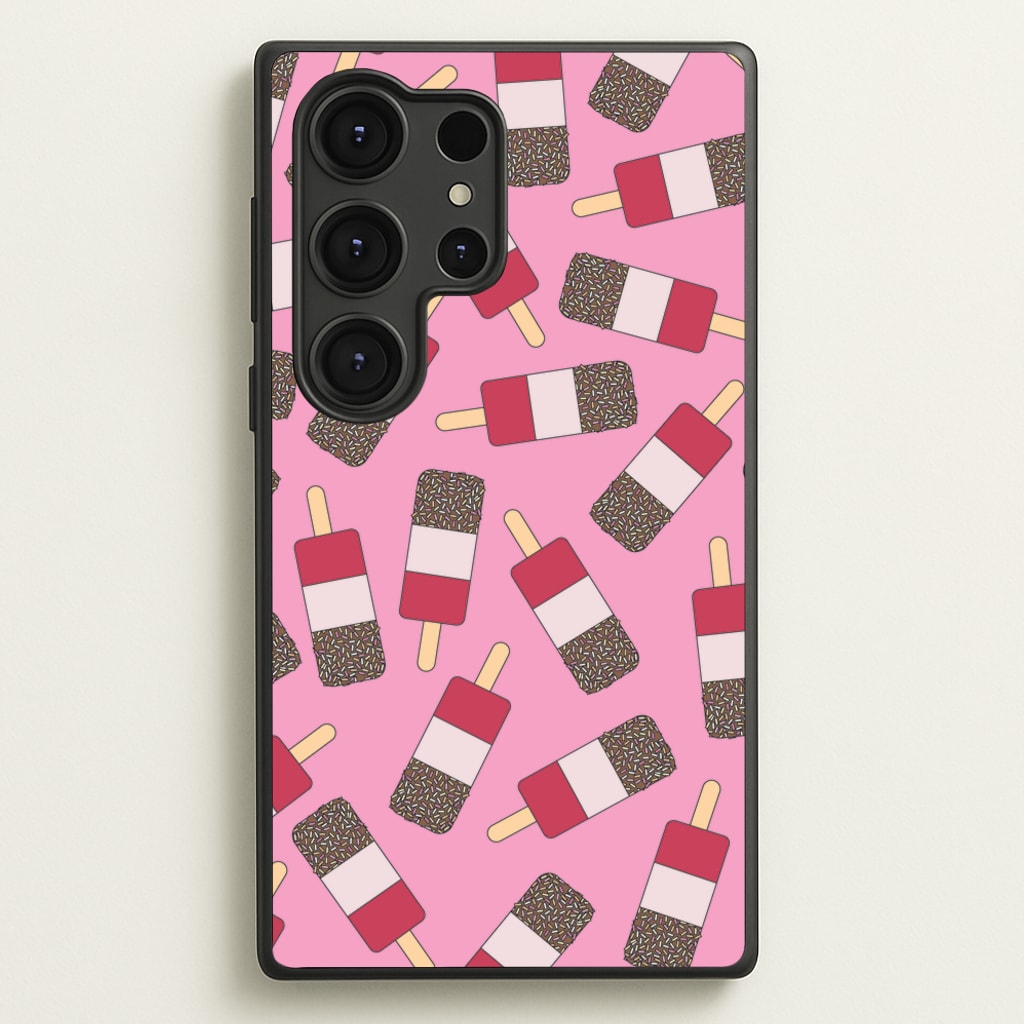 Fab - Ice Cream Patterns - Summer Phone Case for Galaxy S25 Ultra