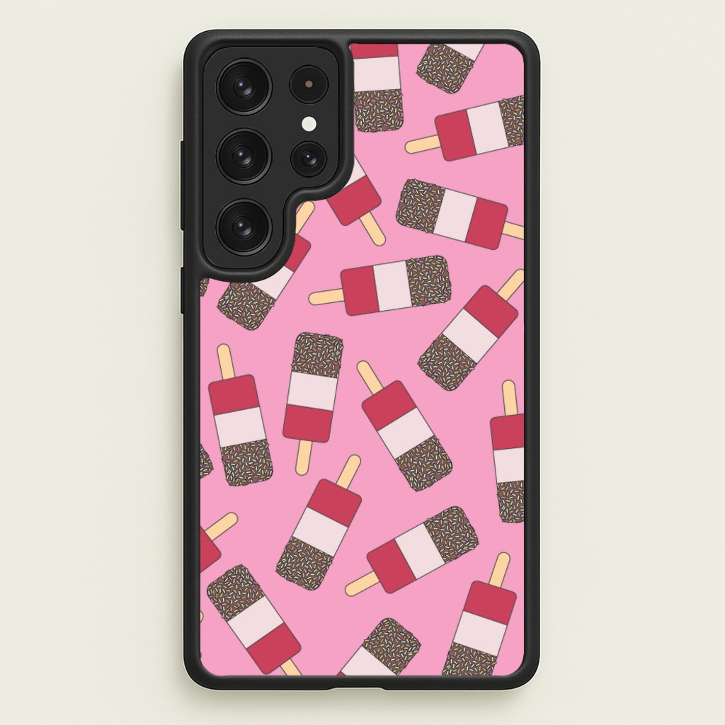 Fab - Ice Cream Patterns - Summer Phone Case for Galaxy S22 Ultra