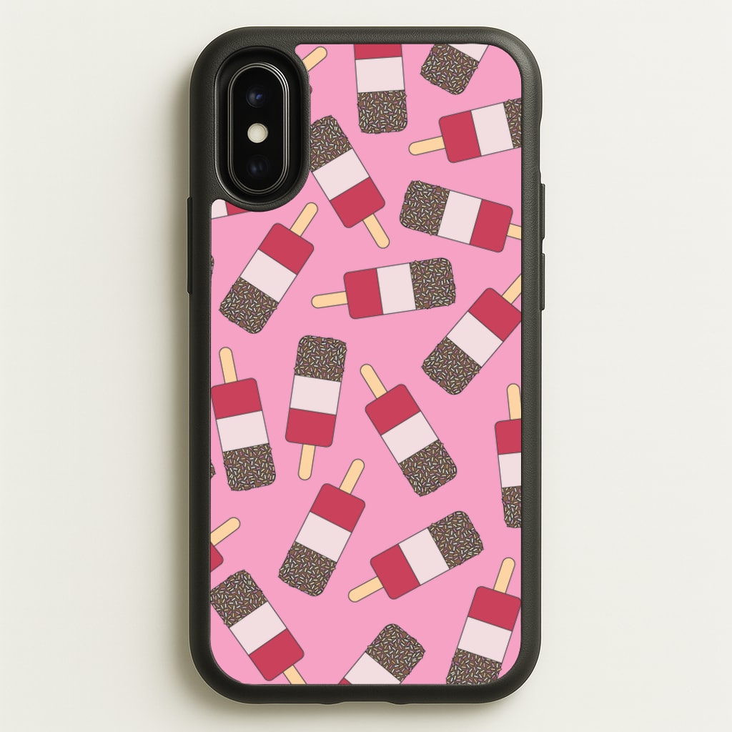 Fab - Ice Cream Patterns - Summer Phone Case for iPhone X / XS