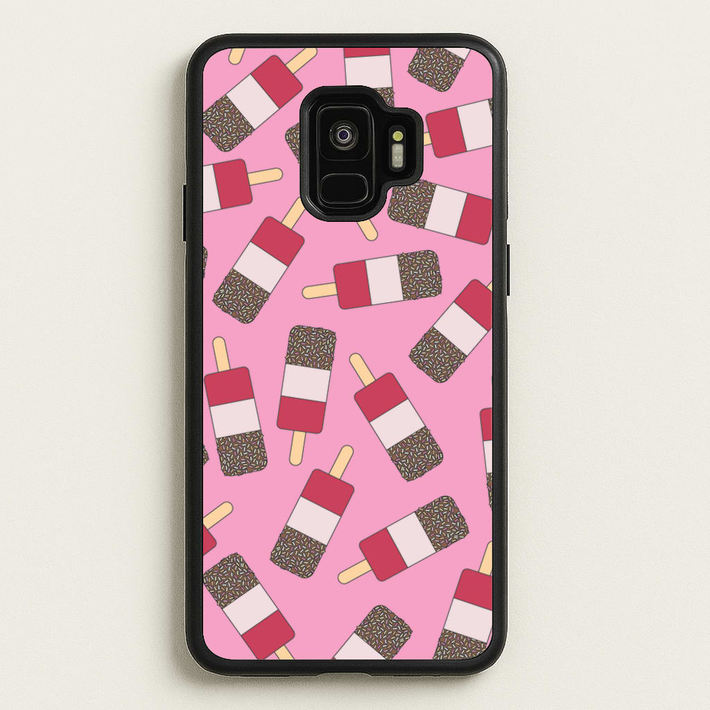 Fab - Ice Cream Patterns - Summer Phone Case for Galaxy S9