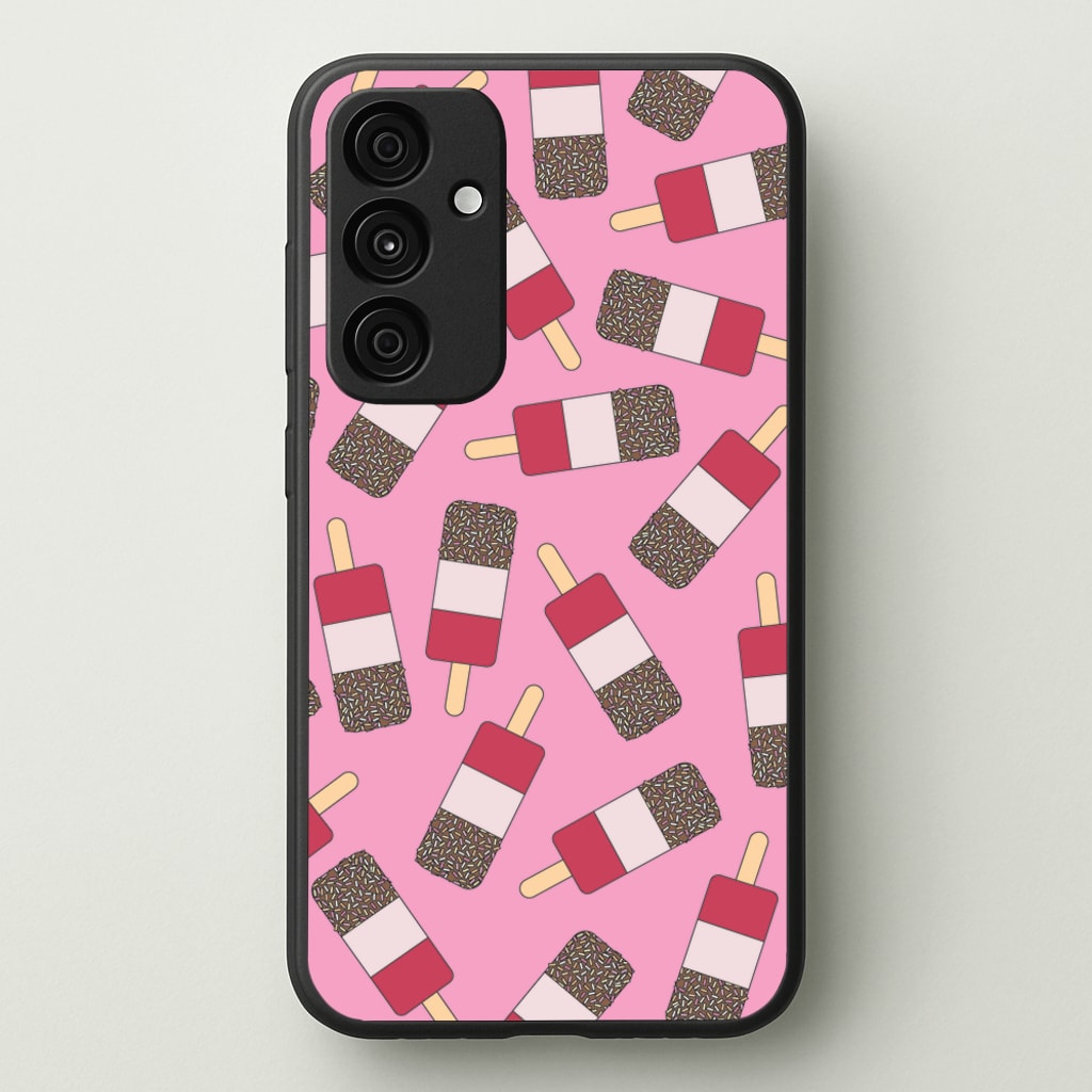 Fab - Ice Cream Patterns - Summer Phone Case for Galaxy A35