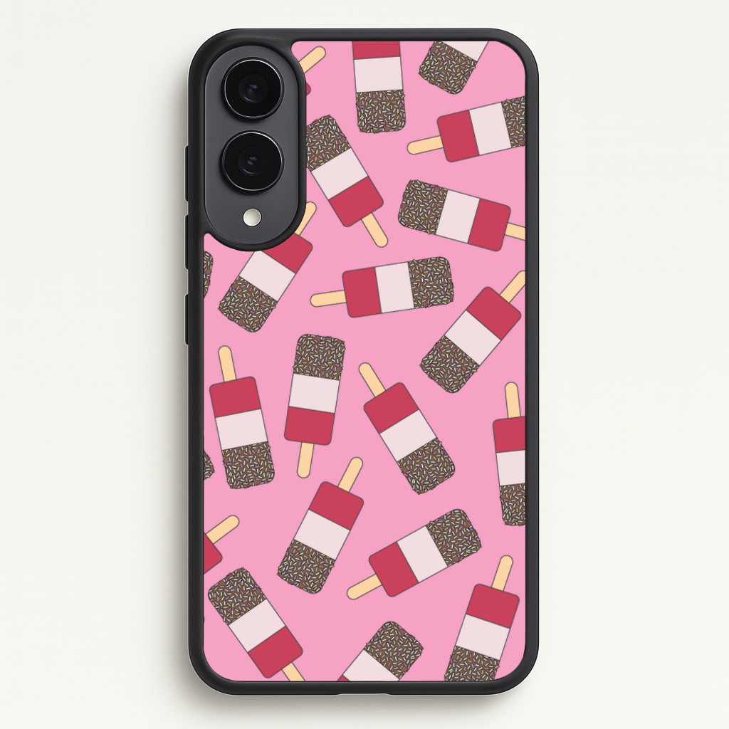 Fab - Ice Cream Patterns - Summer Phone Case for Galaxy S25 Edge