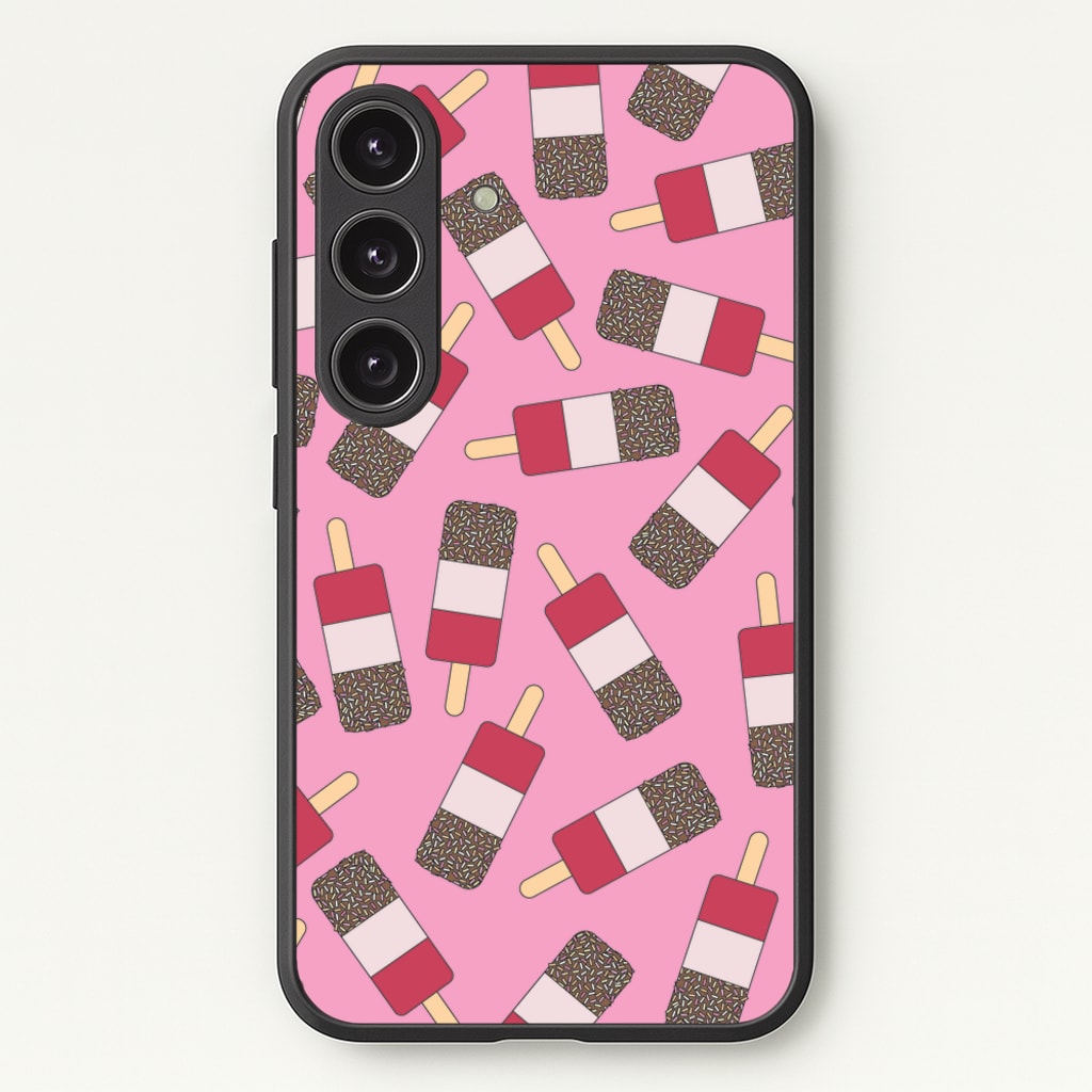 Fab - Ice Cream Patterns - Summer Phone Case for Galaxy S24FE