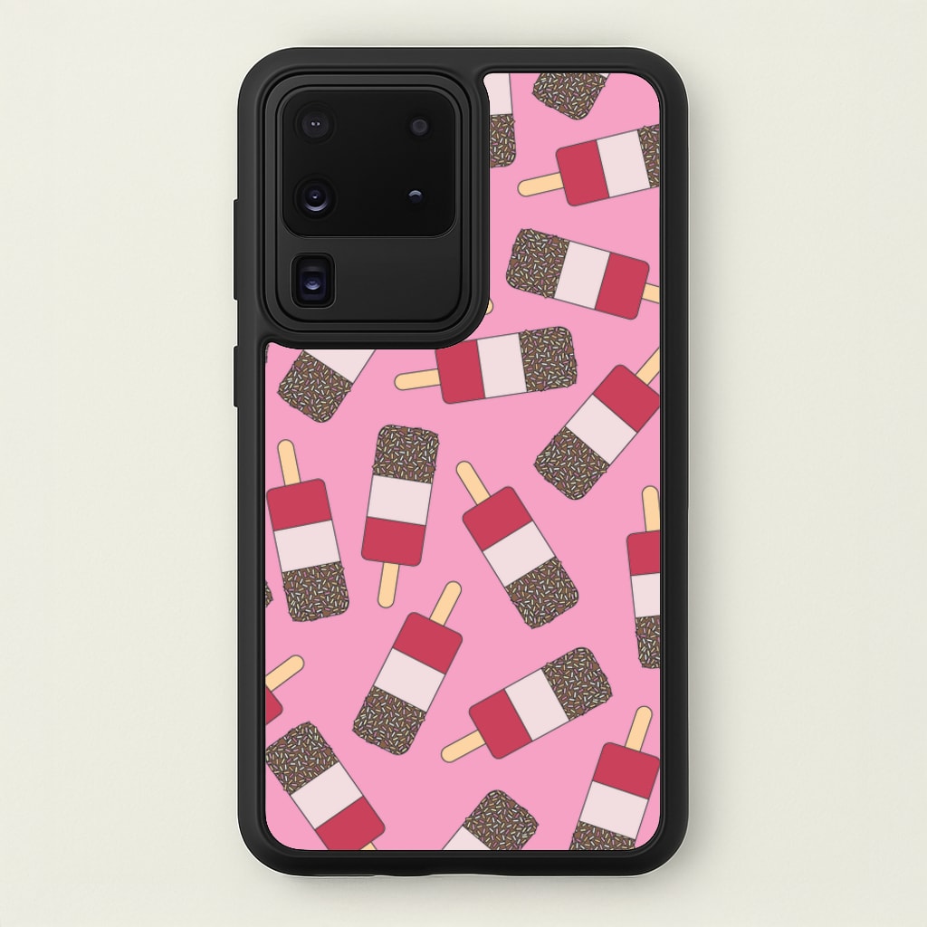 Fab - Ice Cream Patterns - Summer Phone Case for Galaxy S20 Ultra
