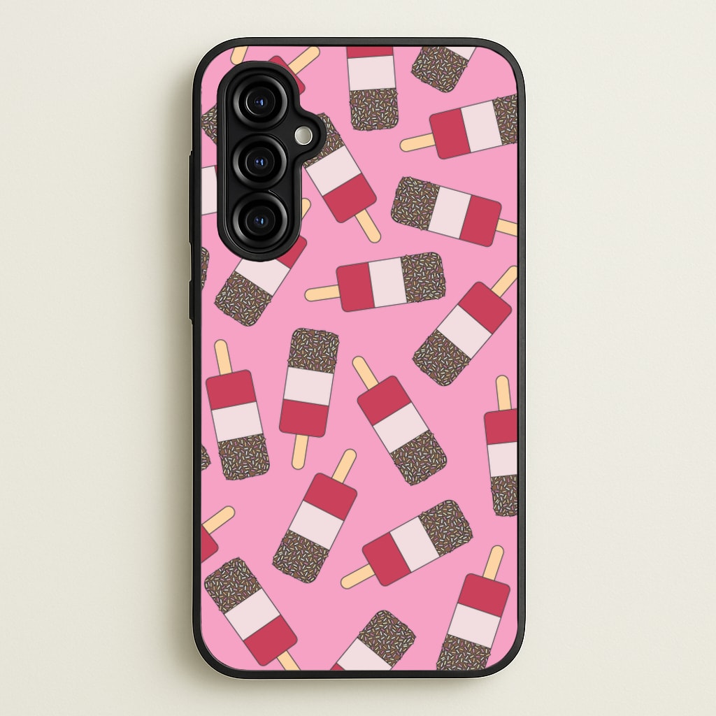 Fab - Ice Cream Patterns - Summer Phone Case for Galaxy A54
