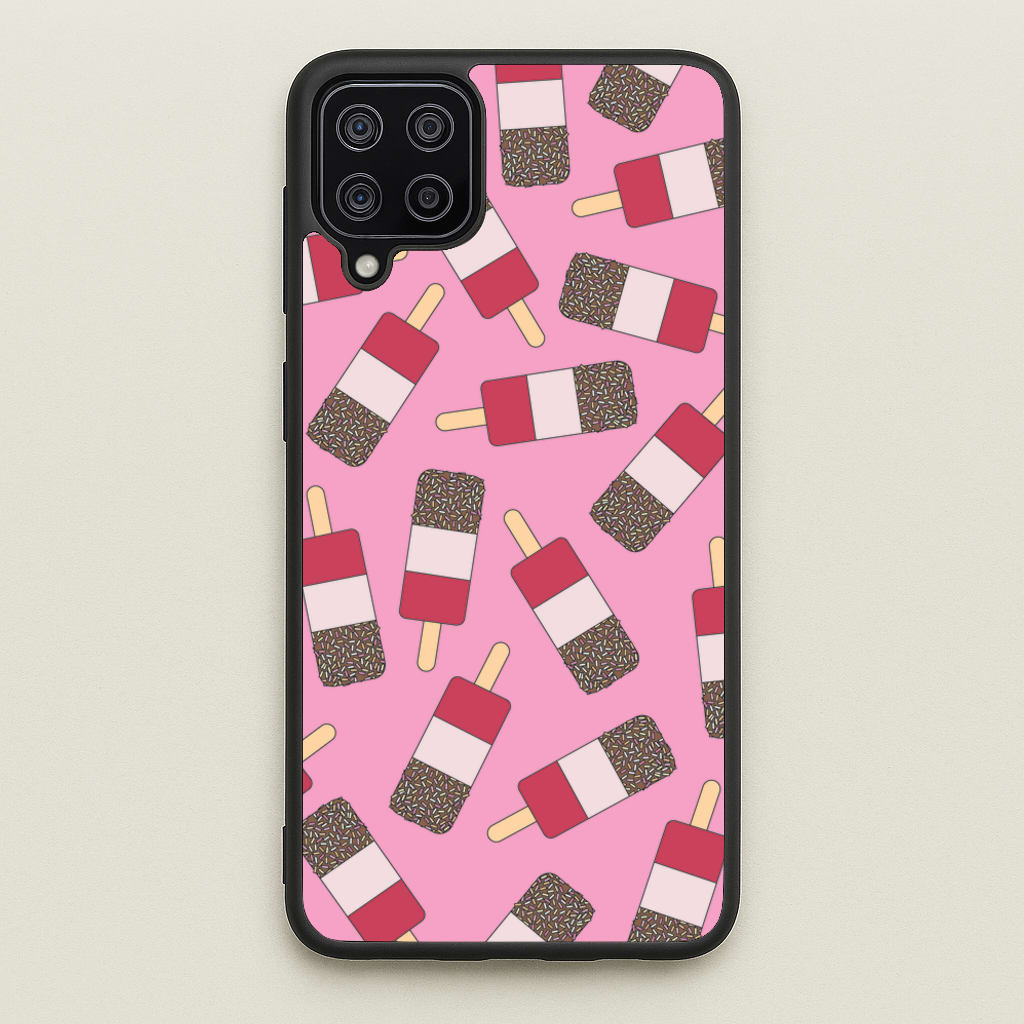 Fab - Ice Cream Patterns - Summer Phone Case for Galaxy A12