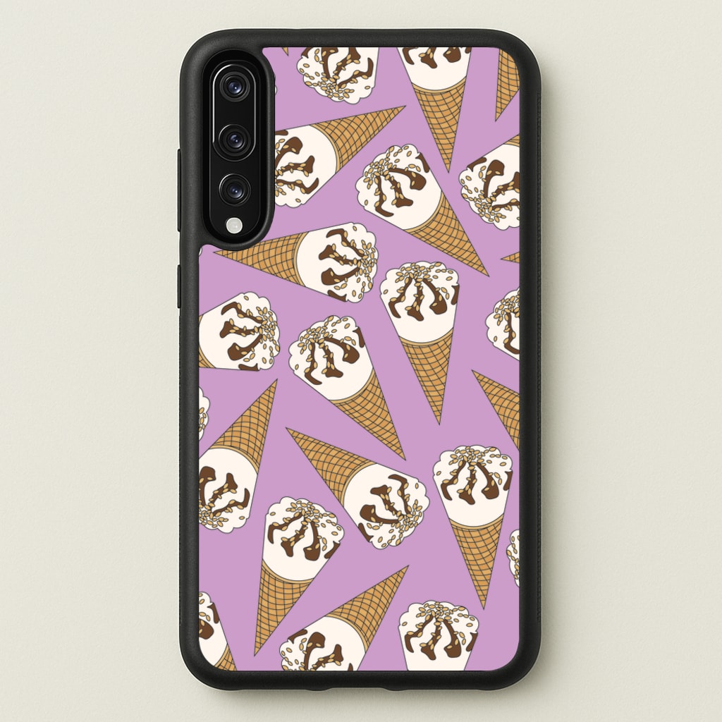 Netto - Ice Cream Patterns - Summer Phone Case for Huawei P20 Pro