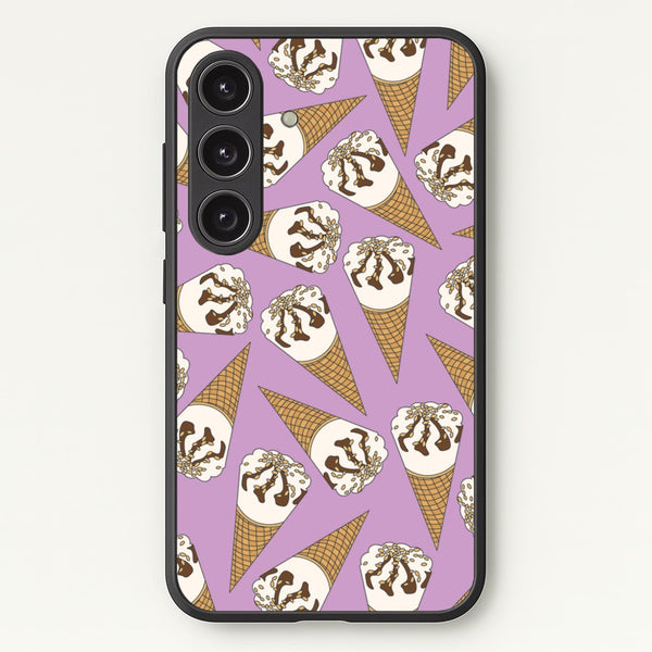 Netto - Ice Cream Patterns - Summer Phone Case for Galaxy S25 Plus