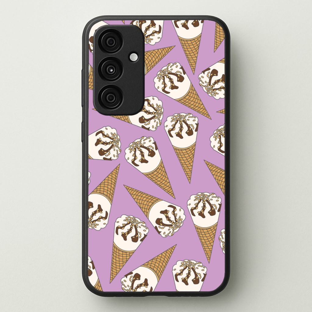 Netto - Ice Cream Patterns - Summer Phone Case for Galaxy A55