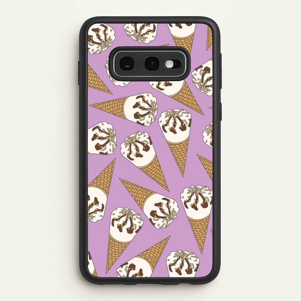 Netto - Ice Cream Patterns - Summer Phone Case for Galaxy S10e