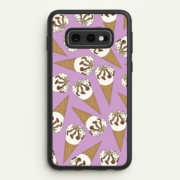 Netto - Ice Cream Patterns - Summer Phone Case for Galaxy S10e