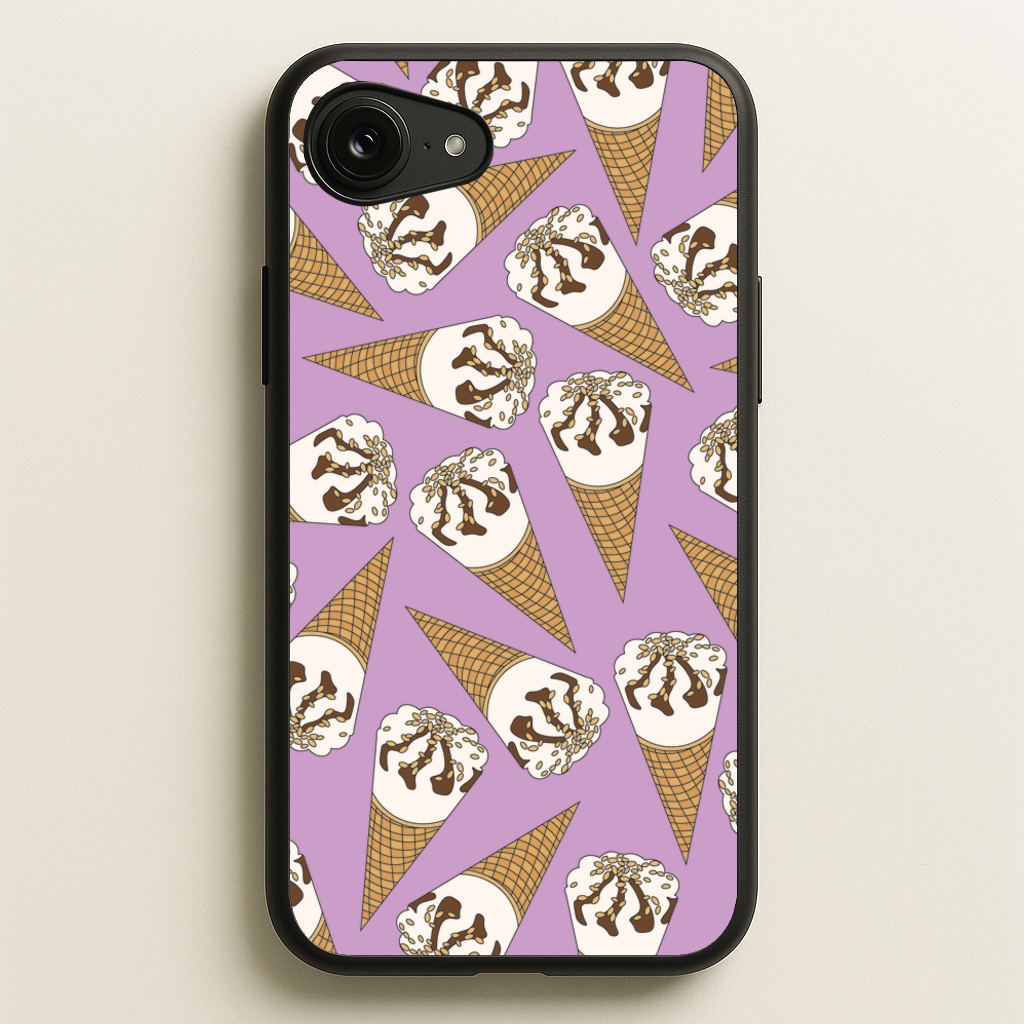 Netto - Ice Cream Patterns - Summer Phone Case for iPhone 16e