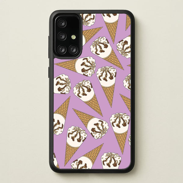 Netto - Ice Cream Patterns - Summer Phone Case for Galaxy A71