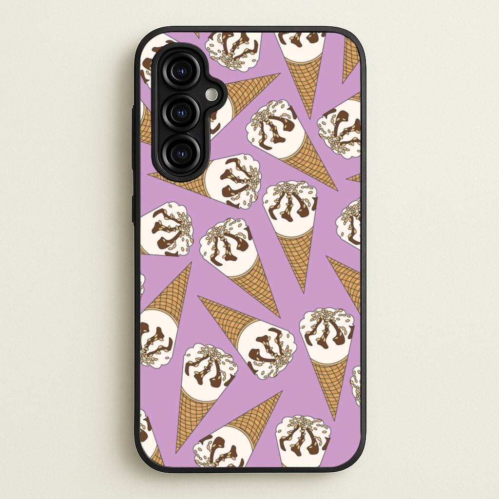 Netto - Ice Cream Patterns - Summer Phone Case for Galaxy A54