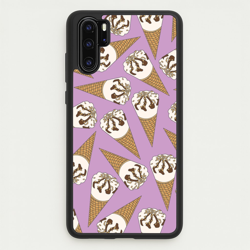 Netto - Ice Cream Patterns - Summer Phone Case for Huawei P30 Pro