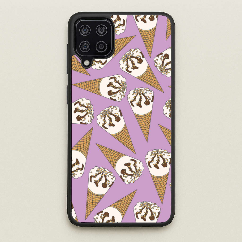 Netto - Ice Cream Patterns - Summer Phone Case for Galaxy A12