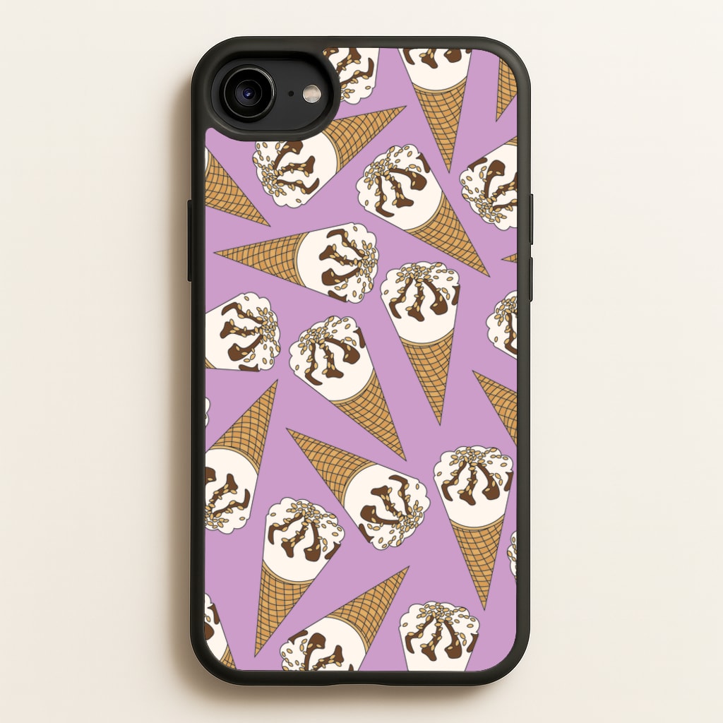Netto - Ice Cream Patterns - Summer Phone Case for iPhone 6 / 7 / 8 / SE