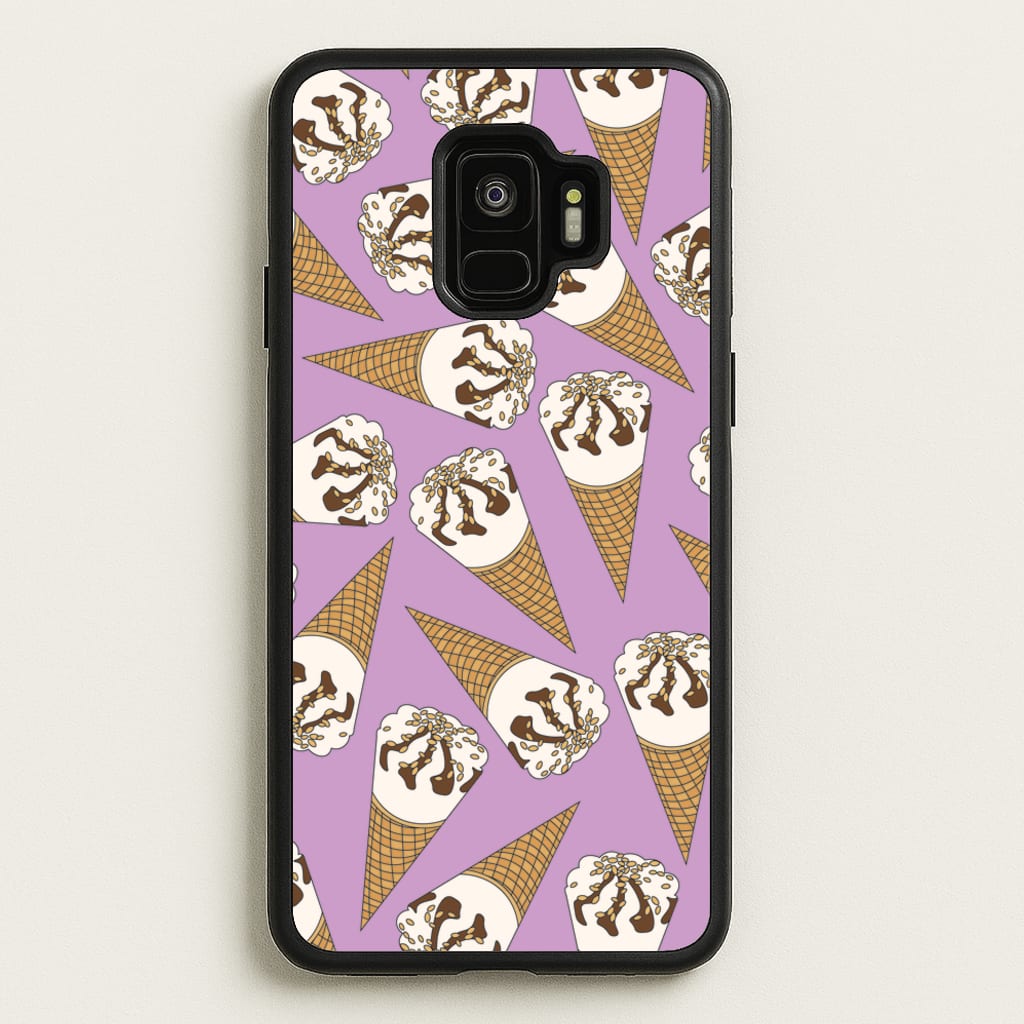 Netto - Ice Cream Patterns - Summer Phone Case for Galaxy S9