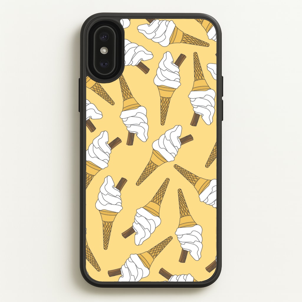 99s - Ice Cream Patterns - Summer Phone Case for iPhone XS Max