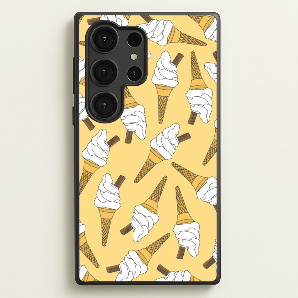 99s - Ice Cream Patterns - Summer Phone Case for Galaxy S25 Ultra