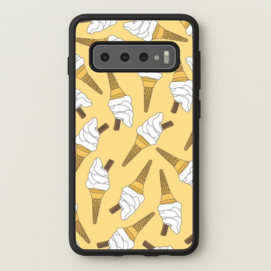 99s - Ice Cream Patterns - Summer Phone Case for Galaxy S10