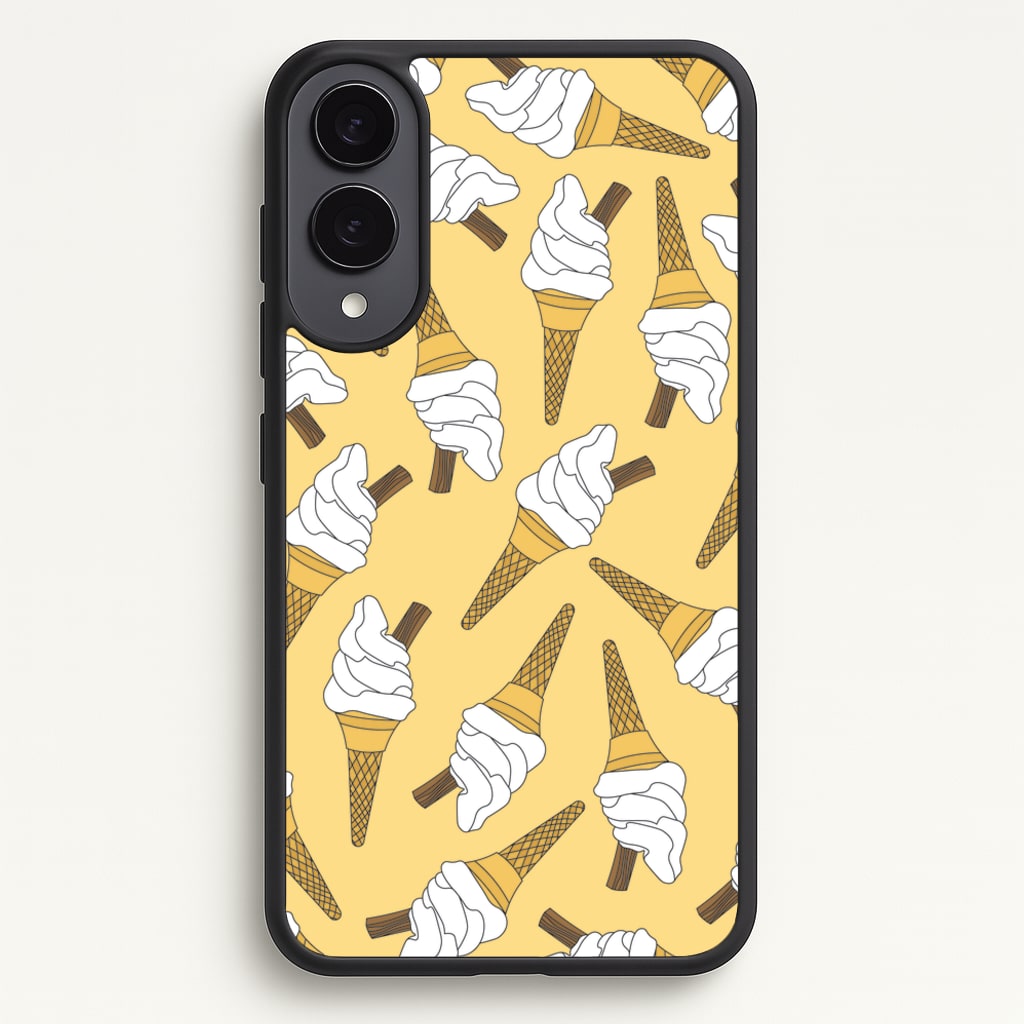 99s - Ice Cream Patterns - Summer Phone Case for Galaxy S25 Edge