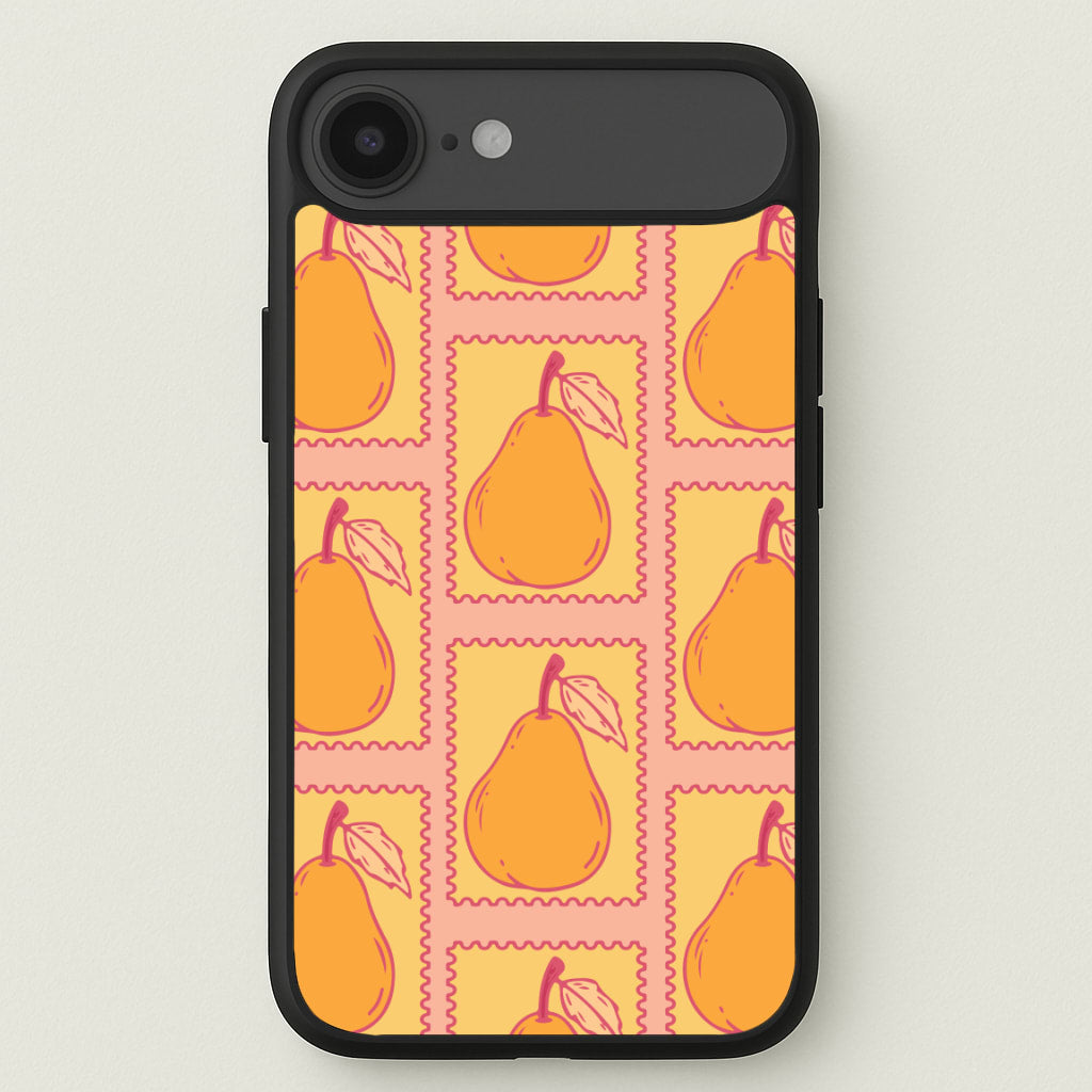 Pear Stamps Pattern Phone Case for iPhone 17 Air