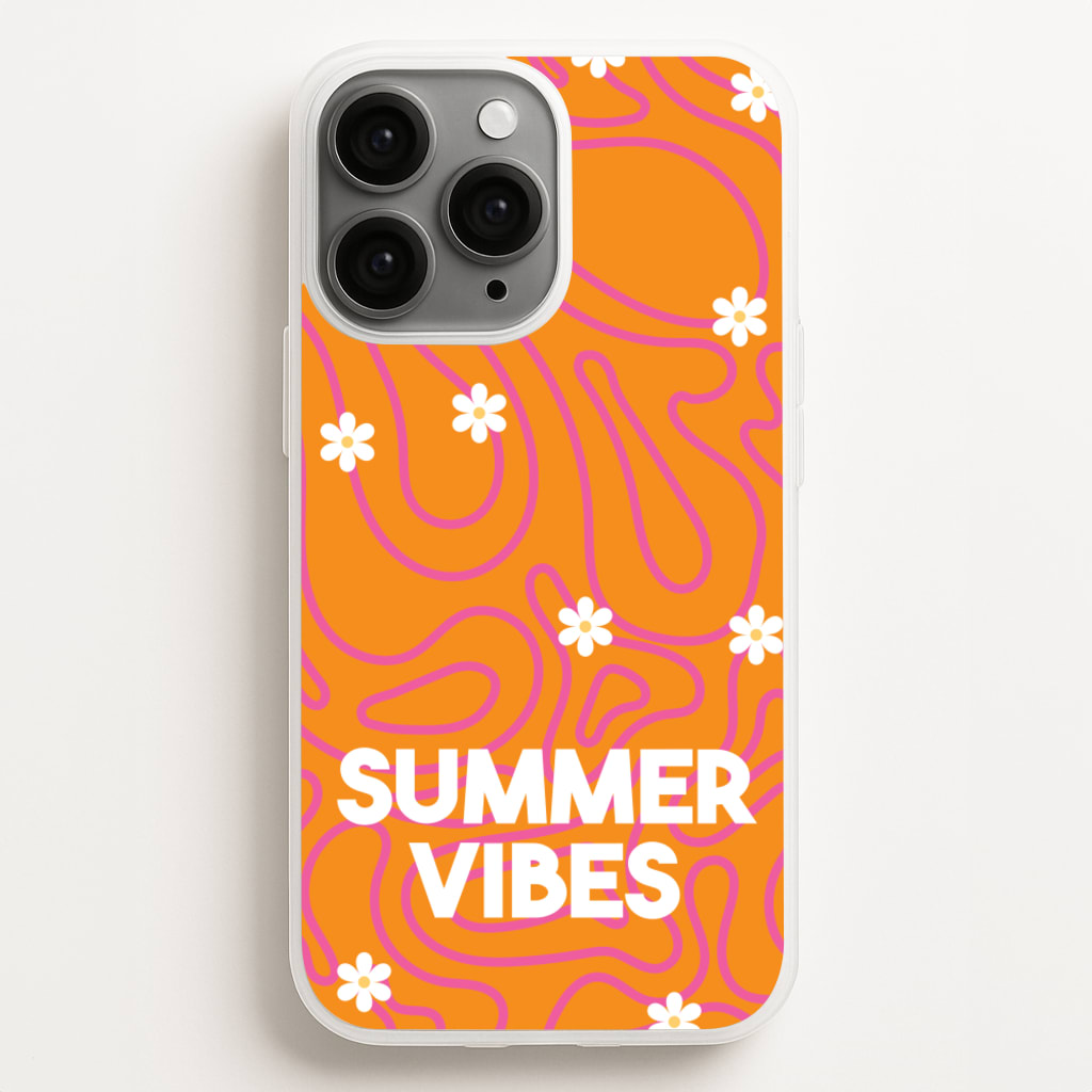 Summer Vibes Daisies - Summer Phone Case for iPhone 16 Pro Max
