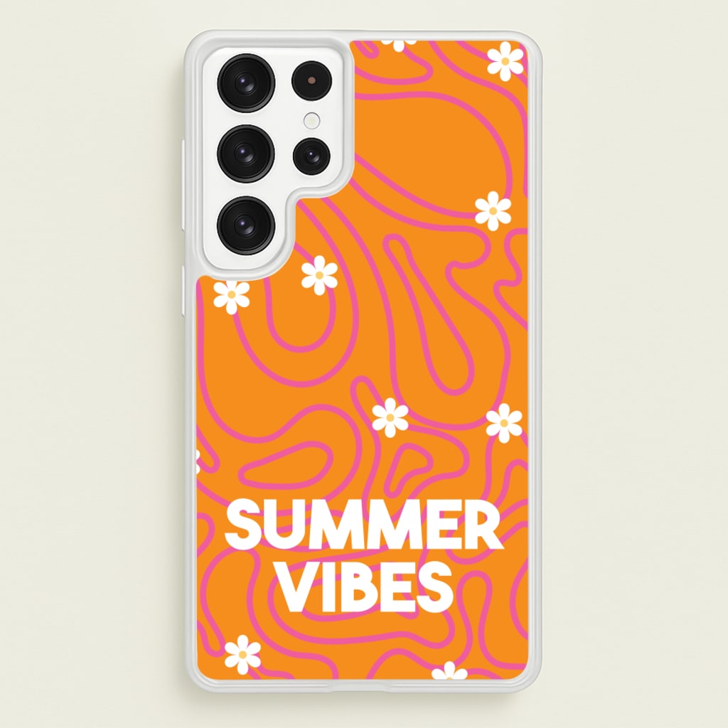 Summer Vibes Daisies - Summer Phone Case for Galaxy S23 Ultra